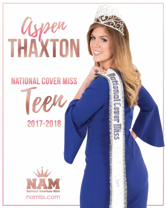 Aspen Thaxton National Cover Miss Teen